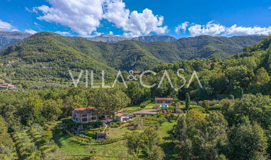 Luxusní vila v Bagnone, Toskánsko, na prodej