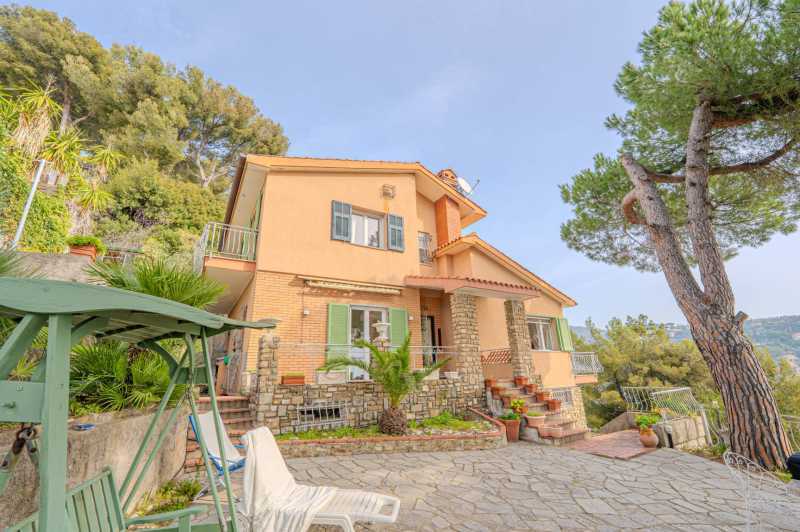 Vila s výhledem na moře v Bordighera