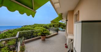 Penthouse s výhledem na moře v San Remu