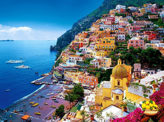 Pobřeží Amalfi v Itálii je nádherné! 2021