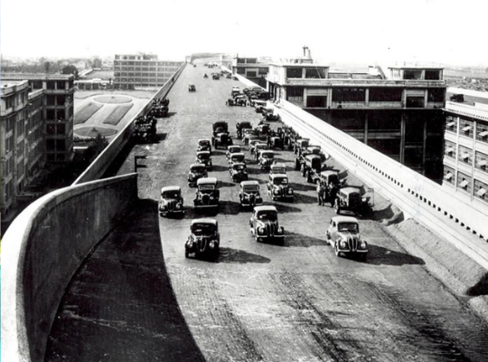 Testovací dráha Fiat v italském Turíně